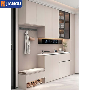 <span class=keywords><strong>Meuble</strong></span> à chaussures d'entrée de luxe léger avec rangement <span class=keywords><strong>fermé</strong></span>, organisateur de chaussures moderne pour la maison - Product Image 3