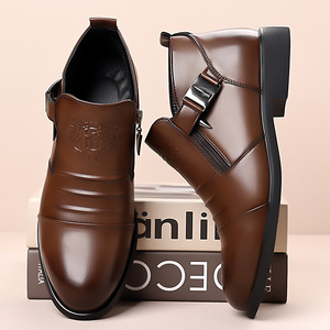 Zapatos Oxford Goodyear de Lujo Hechos a Mano de Alta Calidad para Hombre, Formales, Casuales de Negocios, Cerrados, con Parte Superior de Cuero Genuino, Impermeables - Product Image 1