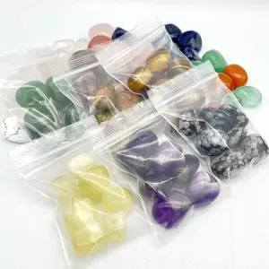 Wholesale Polished Gemstones Mixed Tumbled Stones Healing Crystals Stone Tumbled Crystals Bulk For Reiki Gift Decoration