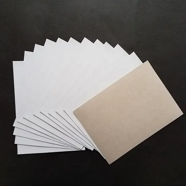 Белая дуплексная доска 300gsm дуплексная доска Grey Back белая дуплексная Grey доска бумажная печать поставщиков с лучшей ценой