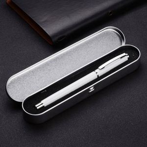 Wholesale Metal Office Ballpoint Pen Business Gift Set Silk Screen Printed Custom Logo Corporate Commemorative Welcome Gifts - Product Image 3