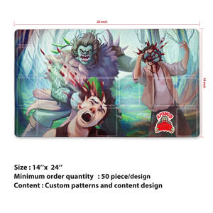 <span class=keywords><strong>Tapis</strong></span> de <span class=keywords><strong>souris</strong></span> de jeu personnalisé AY Surface pliable et facile à nettoyer de haute qualité avec base en caoutchouc antidérapante - Product Image 2