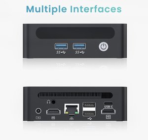 Mini PC GenMachine <span class=keywords><strong>Ryzen</strong></span> 7 <span class=keywords><strong>5800U</strong></span> <span class=keywords><strong>AMD</strong></span> Radeon RX Vaga8, 8 cœurs, 16 threads, 1G LAN, Wifi 6, BT 5.2, Win11, 3 écrans, 2HD, 2USB 3.0 - Product Image 2