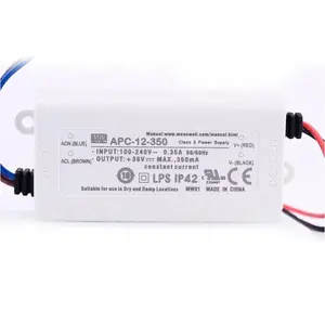 Meanwell APC-12-350 350ma constant current led driver power supply
