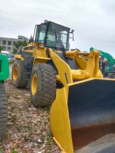 Chargeur sur pneus utilisé de haute qualité KOMATSU WA320-3 WA380 charge nominale de 20 tonnes importée du Japon bon prix à Shanghai - Product Image 5