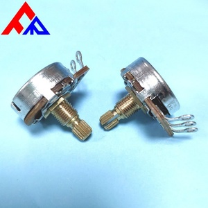 Potenciómetro de 24 mm para guitarra eléctrica, de cobre metálico de alta calidad, con eje A/B 500K 250K, venta al por mayor para fabricantes - Product Image 5