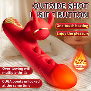 Nuevo vibrador de doble lengua para coquetear, vibrador de aleteo para mujeres, masajeador de clítoris para lamer la lengua - Product Image 4