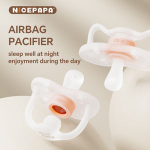 Gran oferta 2024, chupete de bebé de doble uso para dormir bien, estado de ánimo calmante, regalo para bebé recién nacido con clip para pacificar 0-3 <span class=keywords><strong>boca</strong></span> - Product Image 2