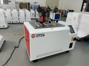 XRW-300 Equipamento de teste de temperatura de amolecimento <span class=keywords><strong>Vicat</strong></span> para deformação térmica de plástico - Product Image 4