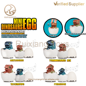 Mini <span class=keywords><strong>huevo</strong></span> de dinosaurio de plástico Unisex, juguete de <span class=keywords><strong>coche</strong></span> de acción de inercia extraíble, nuevo diseño para edades de 2 a 4 años - Product Image 2