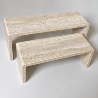 Présentoir en marbre naturel de qualité supérieure pour la vente en gros, support de table en marbre pour la présentation de produits, décoration de comptoir domestique, cadeau
