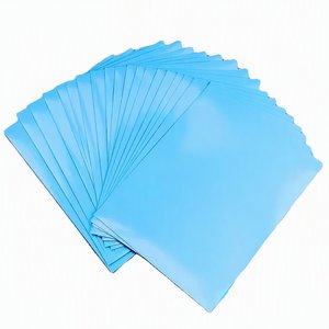 Carta per Trasferimento Decalcomanie a Scivolo d'Acqua Laser A.DSon con Stampa su Sfondo Blu <span class=keywords><strong>Testo</strong></span> o Immagini Bianche Modello 506B Stampa Digitale - Product Image 1