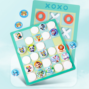 Nuovo Gioco Memoria Due in Uno X0 Montessori, Giocattolo Educativo Multifunzionale in Legno per Bambini 3-6 Anni Unisex - Product Image 2