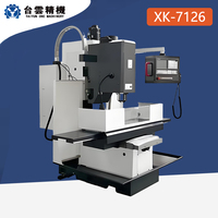 Machine de fraisage CNC XK7126, lit en fonte à haute rigidité, précision supérieure pour le traitement des pièces de moule