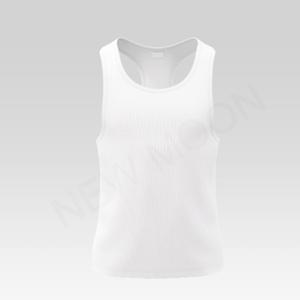 เสื้อกีฬาแห้งเร็วแบบกำหนดเองสำหรับฤดูร้อน เสื้อกั๊กแขนกุดผู้ชายสำหรับวิ่ง ฝึกซ้อม บาสเก็ตบอล เสื้อกั๊กฟิตเนสทรงหลวม - Product Image 2
