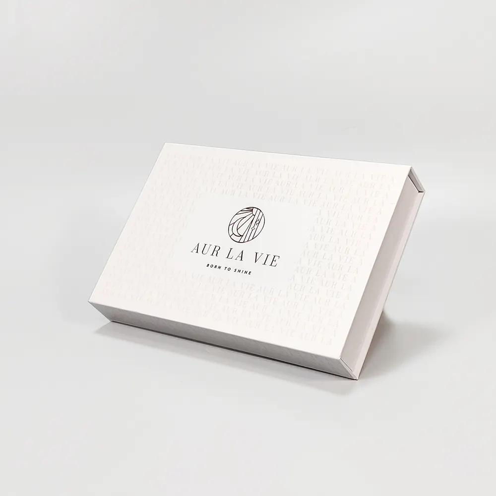 사용자 정의 로고 디자인 매트 화이트 메이크업 세트 포장 종이 상자 스킨 케어 세트 마그네틱 선물 상자 화장품