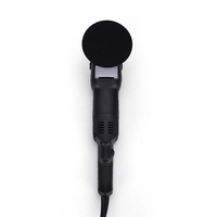 Polisseuse électrique orbitale PLATYPUS 6 vitesses réglables, noire, avec plateau de 6 pouces, moteur 1150W, câble de 3m, certifiée CE