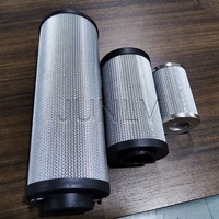 Nouvel élément filtrant hydraulique de remplacement Junlv, filtration 1-100 microns, efficacité 99 %, acier inoxydable, pression maximale 200 psi