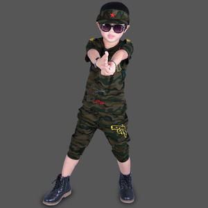 Conjunto de Ropa Infantil de Algodón con Estampado de Soldado 2017 para Niños, Gran Venta - Product Image 5