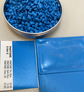 PANTONG 2184C Blue PE <span class=keywords><strong>Masterbatch</strong></span> konsentrasi tinggi dengan mudah dispersibel warna <span class=keywords><strong>Masterbatch</strong></span> 2% tambahan untuk kelas Film - Product Image 3