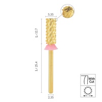 Vente en gros usine – Embouts de ponceuse à ongles Evolisse en carbure de tungstène – Conception à coupe croisée pour salon et usage domestique – Nettoyage des cuticules, acrylique/gel