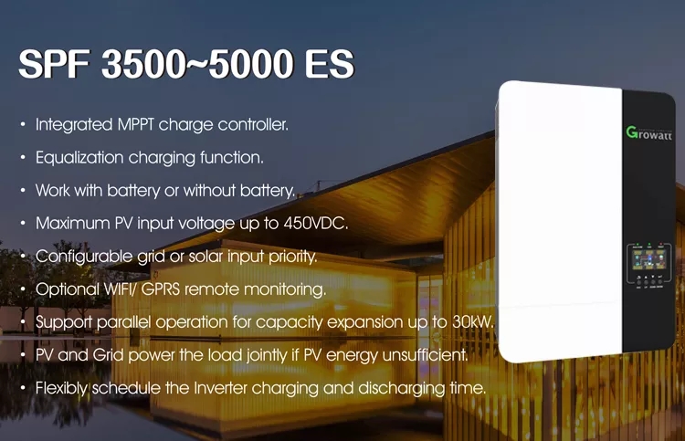 SPF 5000 3500 Hybrid Solar PV Inverter Off Grid 5kw 5kva