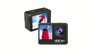 <span class=keywords><strong>Camera</strong></span> thể thao màn hình kép 2 inch 4K, góc rộng 179 độ, chống nước tối đa 30m, dành cho xe máy - Product Image 3