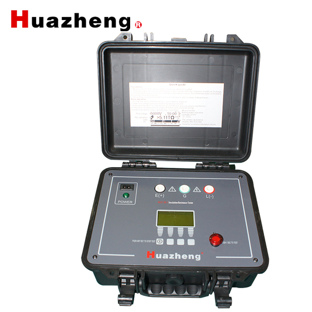 Huazheng Electric High Voltage Insulation Resistance Test Instrument 5kv Insulation Resistance Tester