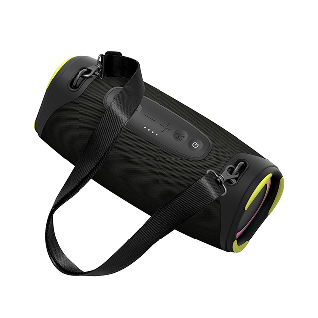 Outdoor Party IPX7 Waterproof for 5.3 80W Bass Powered Portable Subwoofer 8000-10000mAh Battery RGB LED Light Speaker