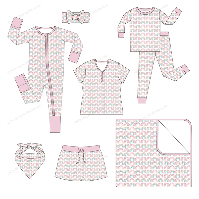 Little Class, ropa de bambú orgánica personalizada, conjunto de regalo esencial para recién nacidos para bebés, niños y niñas, peleles de verano para bebés