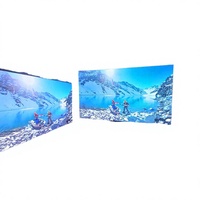 Écran d'affichage vidéo LED couleur pleine P2.5 d'intérieur 4K HDR10, taux de rafraîchissement 50,60 Hz, boîtier léger pour la publicité