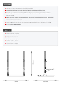 Cadre de levage électrique professionnel, accessoires professionnels européens et commerciaux, cadre de levage, 1/2 cadres, à vendre - Product Image 2