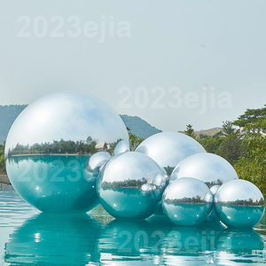 Ballon gonflable en forme de miroir sphère irisée sphère géante décoration de fête de mariage décoration suspendue pour événement de mariage boule en PVC - Product Image 4