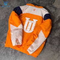 BENTURA Plus La Taille Personnalisable Pull Veste Logos Brodés Coupe-Vent Demi Zip Imperméable Unisexe Starter Veste D'hiver