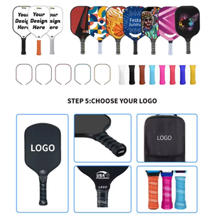 Nhà máy bán buôn vợt cầu lông pickleball sợi carbon BenPro Pro IV 14mm / 16mm, sản xuất vợt tùy chỉnh OEM/ODM - Product Image 2