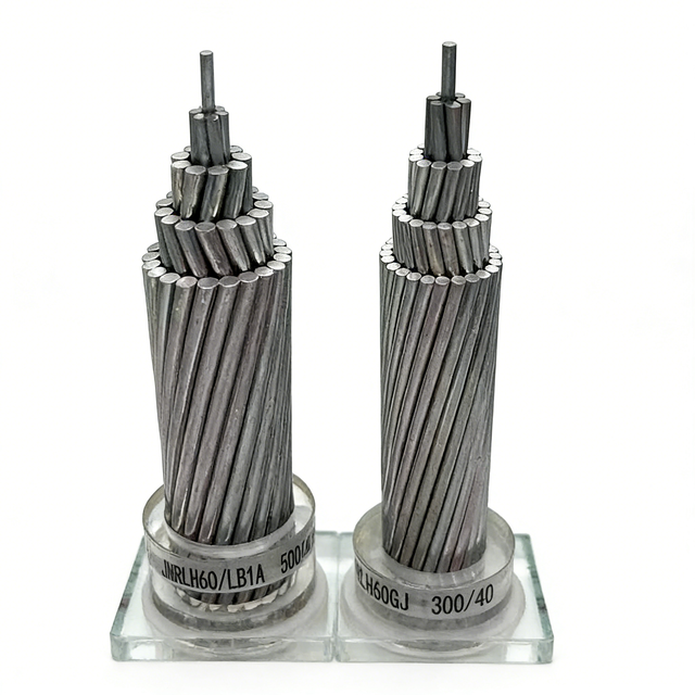 Acsr Conductors Overhead Conductor High Strength Safe Reliable Bare Stranded Cable for Outdoor High Voltage Power Lines