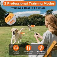 Dispositivo de Control de Ladridos 2 en 1, 3 Modos, Collar de Adiestramiento para Perros, Impermeable, Multifuncional, Linterna LED, Uso Nocturno para Todos los Perros