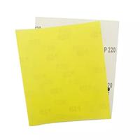 Papiers abrasifs de marques variées, grains 80/100/120/400/1500/3000, feuilles de papier de verre en carbure de silicium
