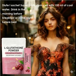 Poudre de L-Glutathion à Marque Blanche avec Collagène et Vitamine C – Complément Éclaircissant pour la Peau, Illumine le Teint, Atténue les Taches Brunes - Product Image 3