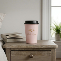 Gobelet en papier compostable de qualité alimentaire personnalisé, certifié FSC, écologique, isolé et durable