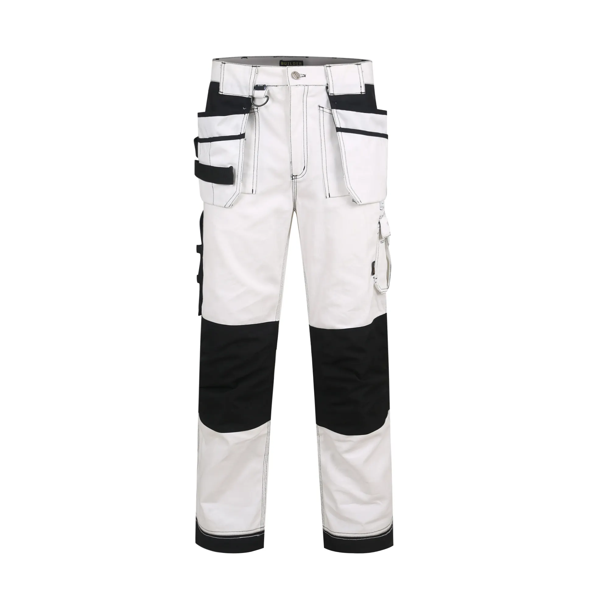 Custom Logo Men Safety Uniform Work Wear Working Cargo Trousers Tactical Multi Pockets Work Pants