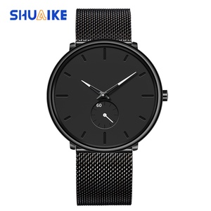 Montre à quartz pour homme de luxe, tendance 2023, acier inoxydable, cadran en cristal, bracelet de 18 mm, résistance à l'eau 3 BAR, moniteur de fréquence cardiaque - Product Image 3