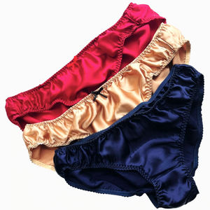 Calcinhas Femininas de Seda 100% Amoreira com Design de Renda, Macias e Respiráveis, 6 Cores, Baixo MOQ, Venda Direta da Fábrica - Product Image 4