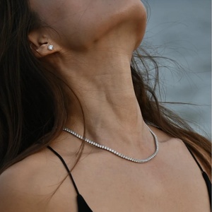 Bông tai cài vặn kiểu cổ điển 3mm-10mm, trang sức cao cấp, bạc 925, đá moissanite VVS, dành cho nam và nữ - Product Image 2