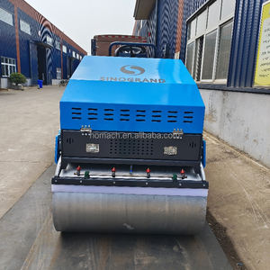 Rouleau compresseur vibrant HM3000 de 3 tonnes avec moteur Kubota, petit compacteur à double tambour à prix réduit en promotion - Product Image 3