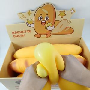 Wholesale Jumbo Bread Squishy Toys Slow Rising Baguette Stress Relief Toy Food Squishy Novelty <b>Fidget</b> Toys Bulk - Product Image 4