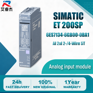 โมดูลอินพุตแบบอนาล็อก 2 สาย รุ่นใหม่แกะกล่อง ของแท้ 6ES7134-6GB00-0BA1 โมดูลเสริม SIMATIC ET 200SP PLC รุ่น 6es7134-6gb00-0ba1 - Product Image 1