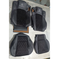 Accessoires de camion personnalisés avec logo, housses de siège de camion en cuir imperméables de luxe pour MAN/DAF/Volvo/Actros/Scania