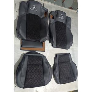 Coprisedili per Camion Personalizzati con Logo, Accessori di Lusso Impermeabili in Pelle per MAN/DAF/Volvo/Actros/Scania - Product Image 4