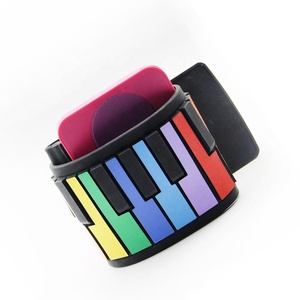 Retrousser Piano 37 Touches <span class=keywords><strong>Orgue</strong></span> Électronique Flexible Instruments à Clavier Électronique Clavier Piano Cadeau Adulte - Product Image 3